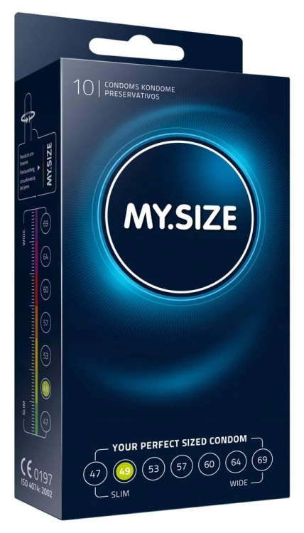 Prezerwatywy My Size 49mm 10 Szt
