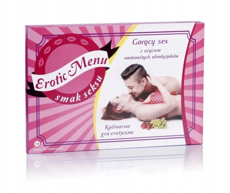 KULINARNA GRA EROTYCZNA EROTIC MENU SMAK SEKSU