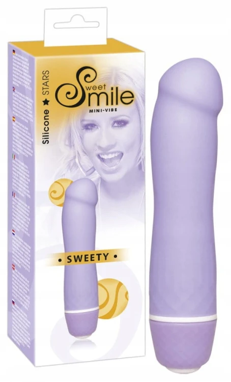 Silikonowy Mini Wibrator Smile Sweety 7 Wibracji