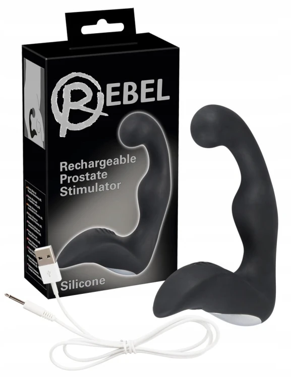 Rebel Elastyczny Masażer Prostaty I Krocza USB