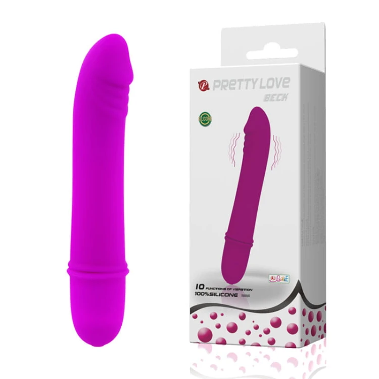 Silikonowy Mini Wibrator Analno-waginalny Beck