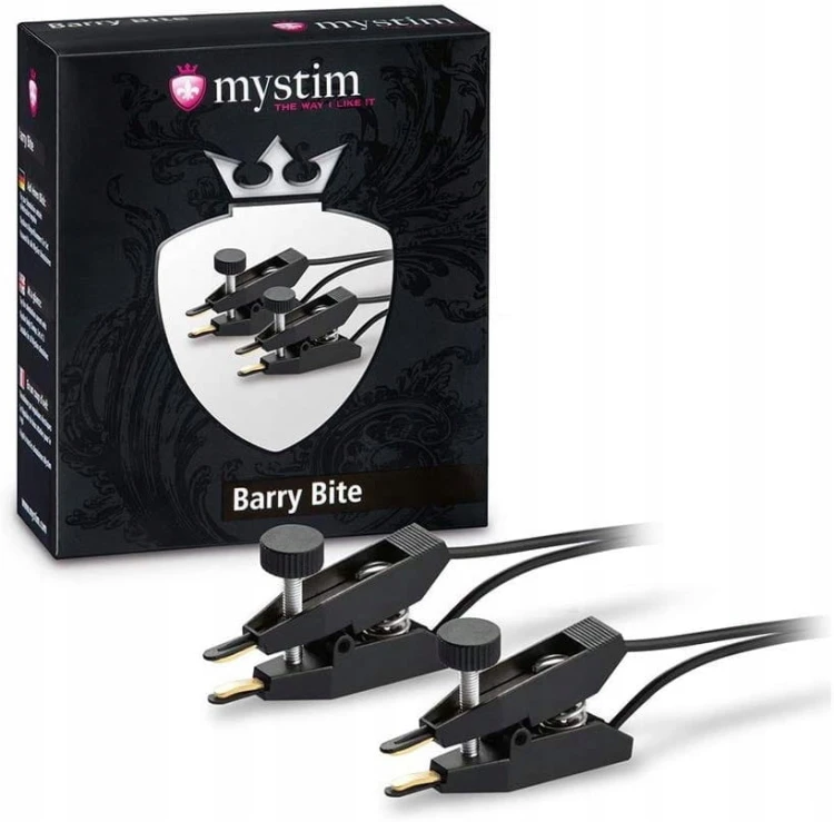 Elektrostymulujące Zaciski Mystim Barry Bite