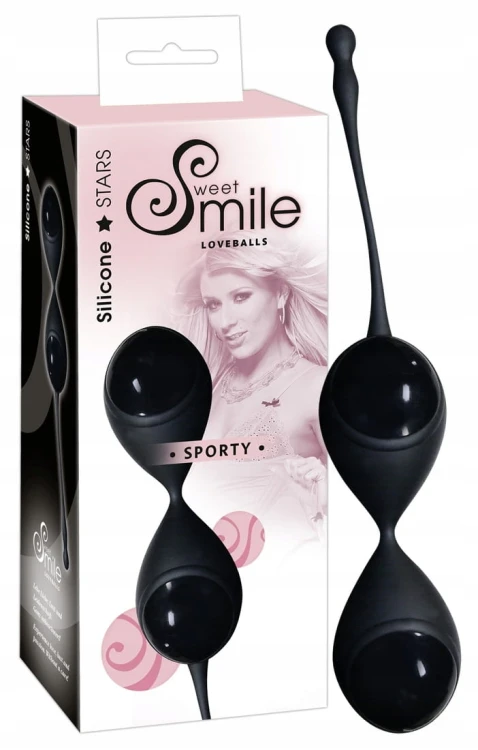 Czarne Kulki Gejszy Smile Sporty Balls
