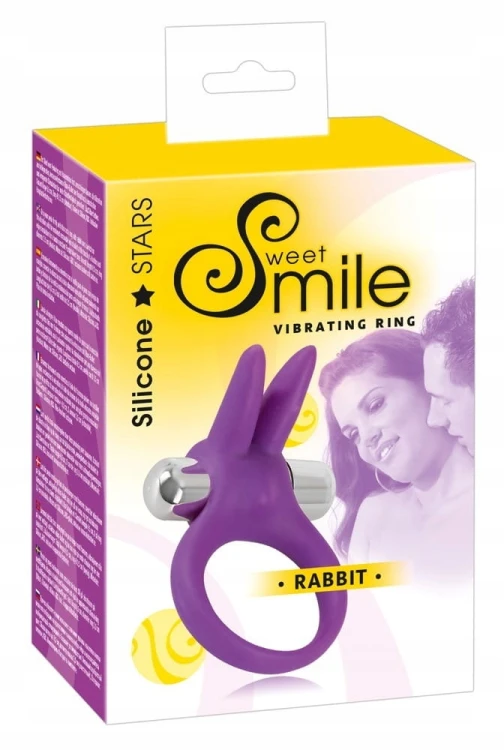 Pierścień Na Penisa Z Wibratorem Rabbit Smile