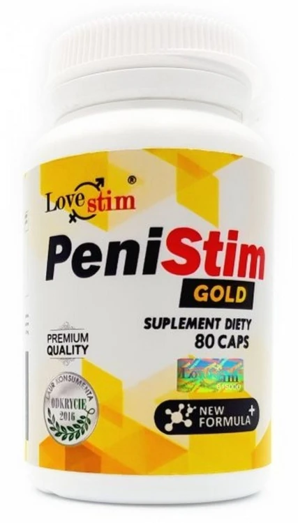 Tabletki Na Potencję Libido I Wzmocnienie Erekcji Penistim Gold 80 Szt.