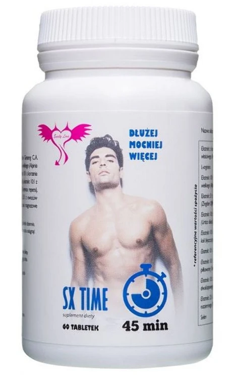SX Time – Skuteczne Tabletki Opóźniające Wytrysk 60 szt.