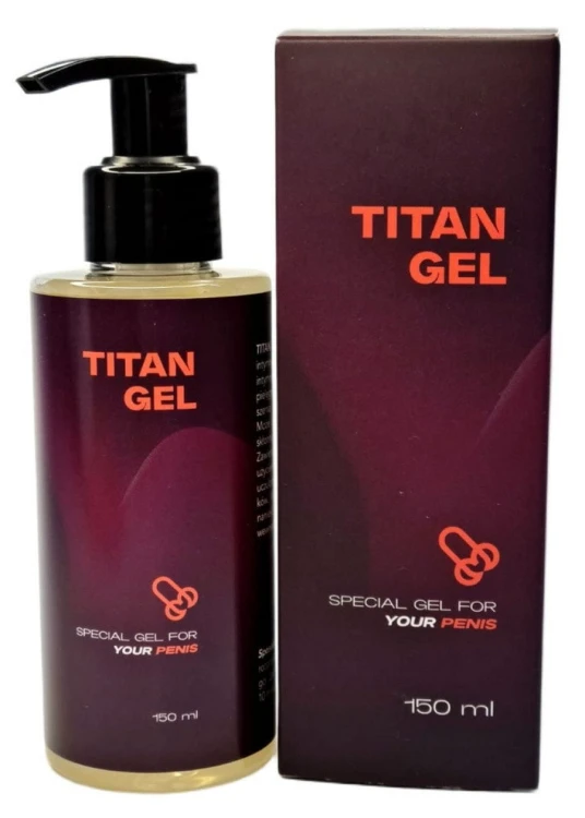 Titan Gel 150 ml - Żel Na Wsparcie Erekcji i Powiększenie Penisa