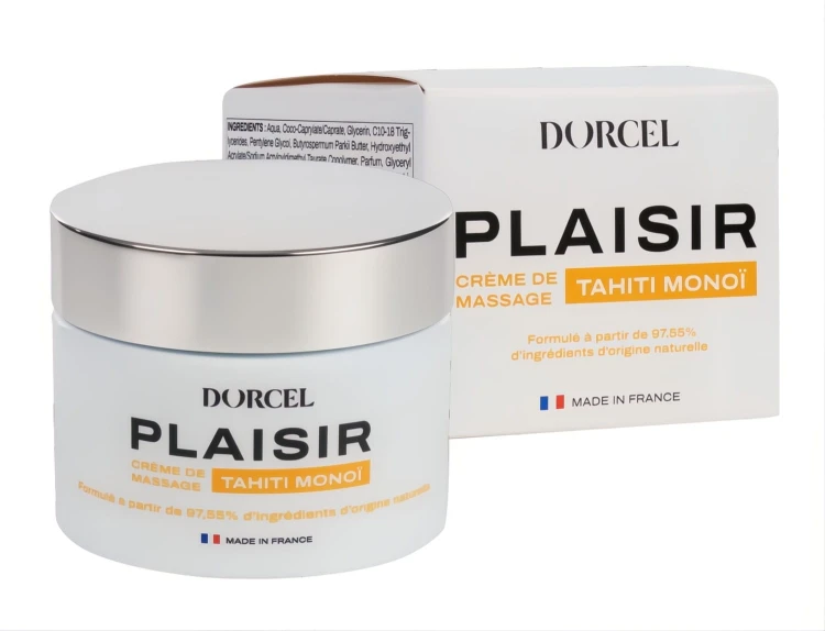 Egzotyczny Krem do masażu Dorcel Plaisir Tahiti Monoi 150 ml