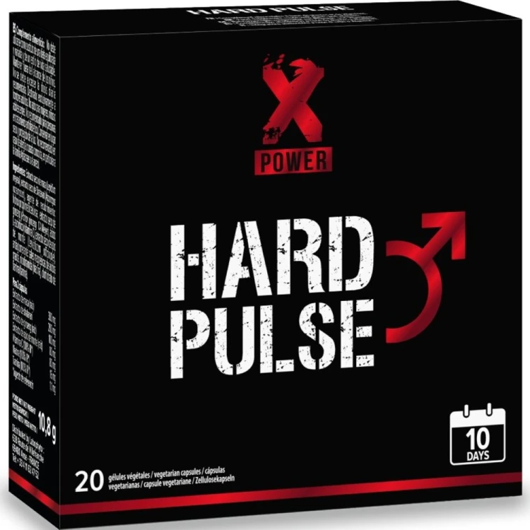 Suplement Na Potencję Xpower Hard Pulse Wytrzymałość I Energia 20 Szt.