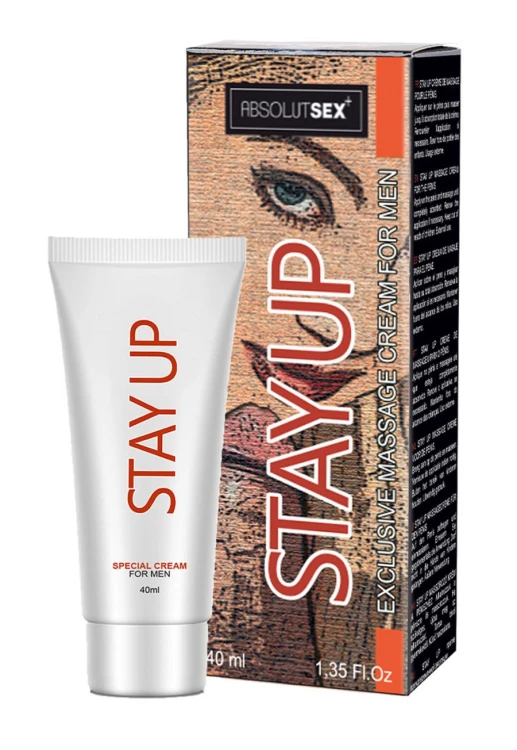Stay Up Delay Cream 40 ML Francuski Krem Opóźniający Wytrysk