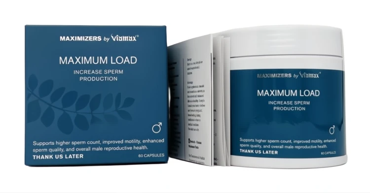 Viamax Maximum Load 60szt Objętość Plemniki Płodność