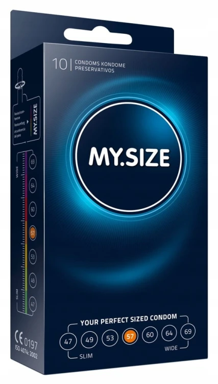 Prezerwatywy My Size 57mm 10 Szt.