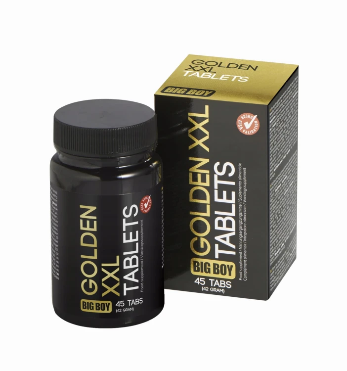 TABLETKI POWIĘKSZAJĄCE PENISA GOLDEN BOY XXL 45TAB