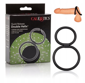 PODWÓJNY PIERŚCIEŃ EREKCYJNY DOUBLE HELIX