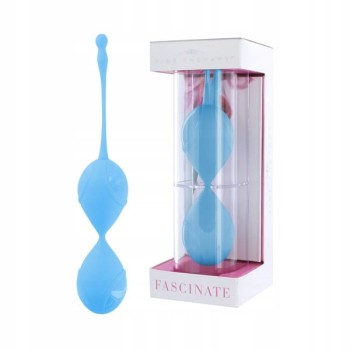 PODWÓJNE KULKI VIBE THERAPY FASCINATE BLUE
