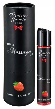 OLEJEK DO MASAŻU TRUSKAWKA PLAISIRS SECRETS 59 ML