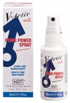 Spray Wzmacniający Potencja Erekcja V-Activ Penis