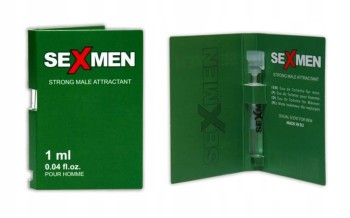 MĘSKIE PERFUMY Z SEX FEROMONAMI SEXMEN 1 ML