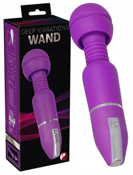 MASAŻER EROTYCZNY DEEP VIBRATIONS WAND 10 WIBRACJI