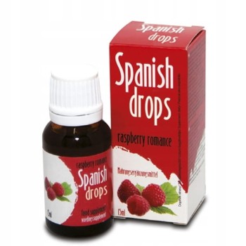 KROPLE POBUDZAJĄCE SPANISH DROPS RASBERRY 15 ML