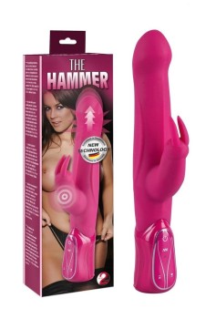 Wibrator Z Króliczkiem Hammer System Up & Down