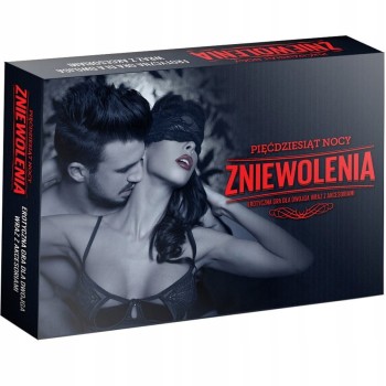 GRA EROTYCZNA 50 NOCY ZNIEWOLENIA + AKCESORIA BDSM