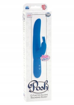 Wibrator Posh Bounding Bunny Dual Motors Blue