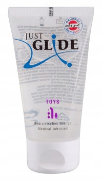 GĘSTY LUBRYKANT JUST GLIDE TOYS 50 ML DO ZABAWEK