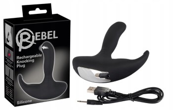 Stymulator Prostaty Knocking Plug Rebel Usb