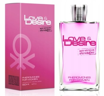 DAMSKIE PERFUMY Z FEROMONAMI LOVE&DESIRE 50 ML