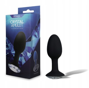 Silikonowy Korek Analny Small Crystal Amulet