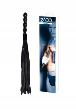 CZARNY SKÓRZANY PEJCZ ZADO