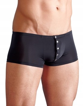 CZARNE BOKSERKI MĘSKIE ZAPINANE NA NAPY ROZMIAR L