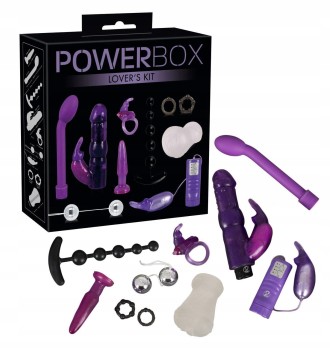 Powerbox Lover's Kit 10 Częściowy Zestaw Erotyczny