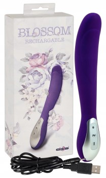 Stylowy Wibrator Blossom Rechargable Usb