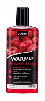 Rozgrzewający Olejek Do Masażu Warm Up Malina