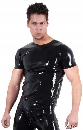 Lateksowy T-shirt Męski 100% Latex
