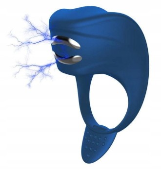 Wibrujący Pierścień Na Penisa Z Elektromasażem USB