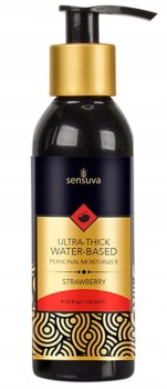 Lubrykant Wodny Sensuva Ultra Thick Strawberry 125