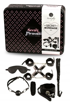 Zestaw Erotyczny Bdsm Secret Bondage 8 Elementów