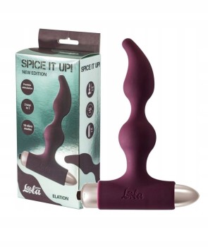 Wibrujący Silikonowy Korek Analny Spice Elation