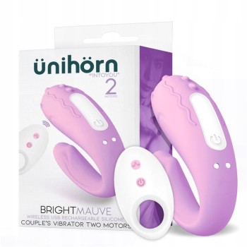 Wibrator Dla Par Brightmauve 2 Silniki Pilot USB