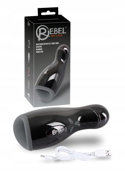 Masturbator Rebel Wibracja, Grzanie, Ruch Góra-Dół