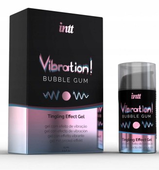 Wibrator W Płynie Intt Liquid Vibration Bubble Gum