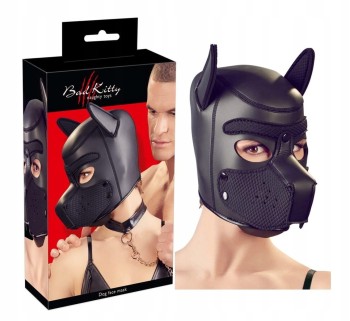 Ekstrawagancka Maska Psa Z Miękkiego Neopremu