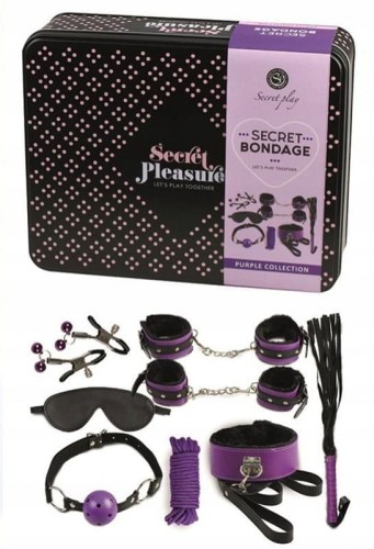 Zestaw Erotyczny Bdsm Secret Bondage 8 Elementów