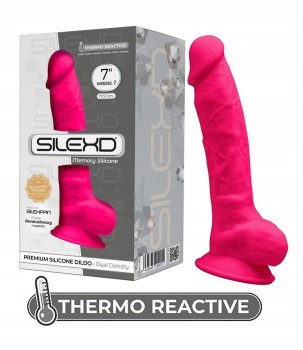Realistyczne Dildo Silexpan Z Efektem Pamięci 7''