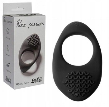 Silikonowy Pierścień Pure Passion Moonshine Black