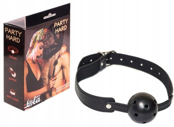 Czarny Knebel Party Hard Joyride