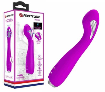 Silikonowy Wibrator Z Elektrostymulacją Hector